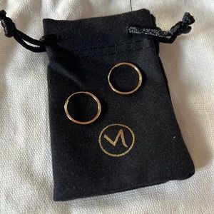 Mejuri Small Hoops *Brand New*